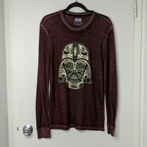 Star Wars Darth Vader Thermal Shirt - Size S - EUC